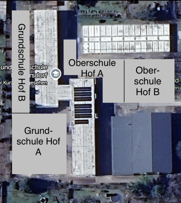 Darstellung des Schulgeländes
